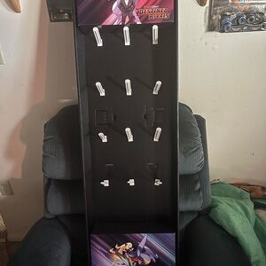 Pokemon Display Stand with Black and White Hooks
